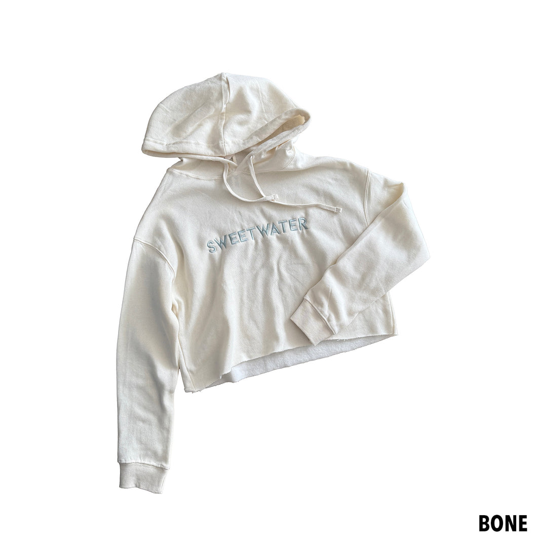 SW Embroidery Crop Hood