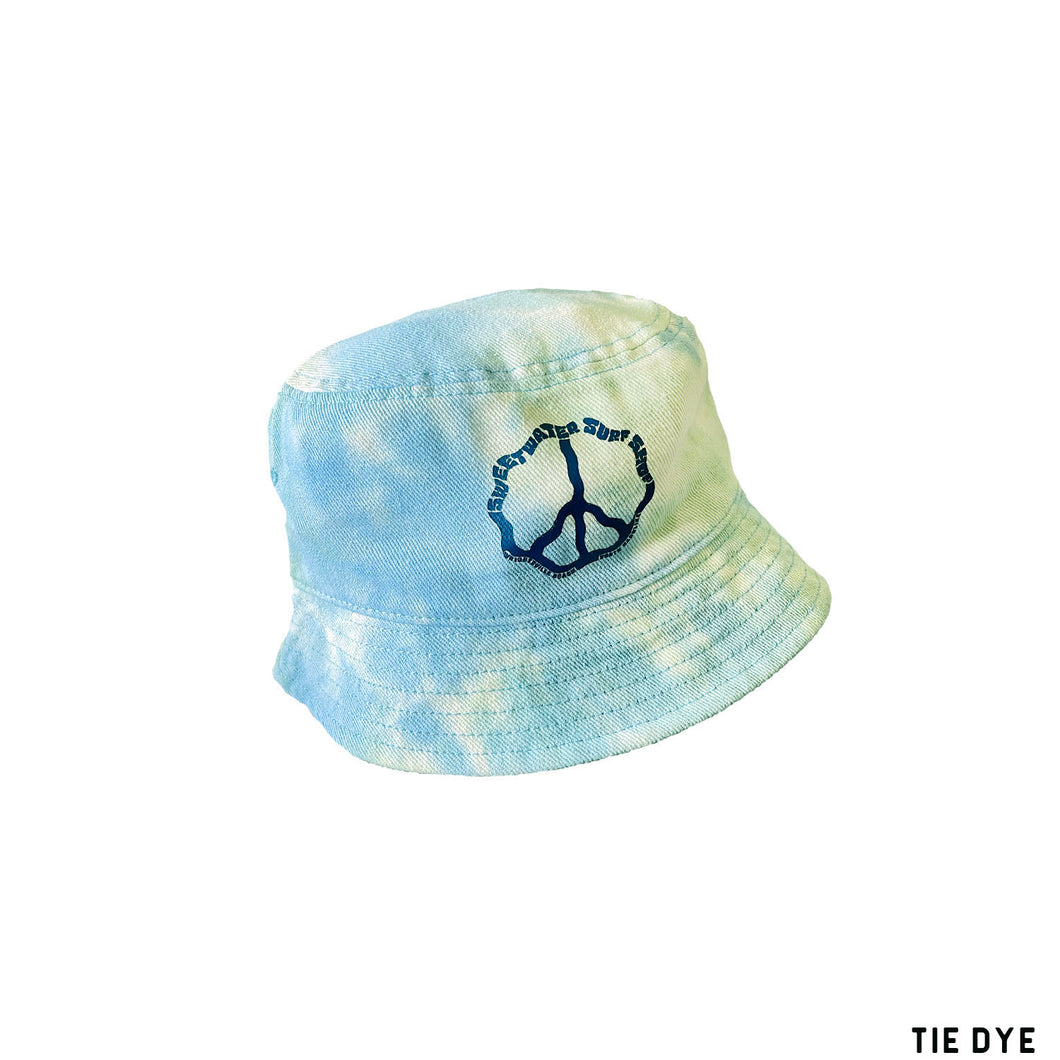 SW Peace Bucket Hat TIEDYE