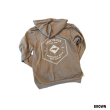 Load image into Gallery viewer, Sponge Hex Zip Hoody