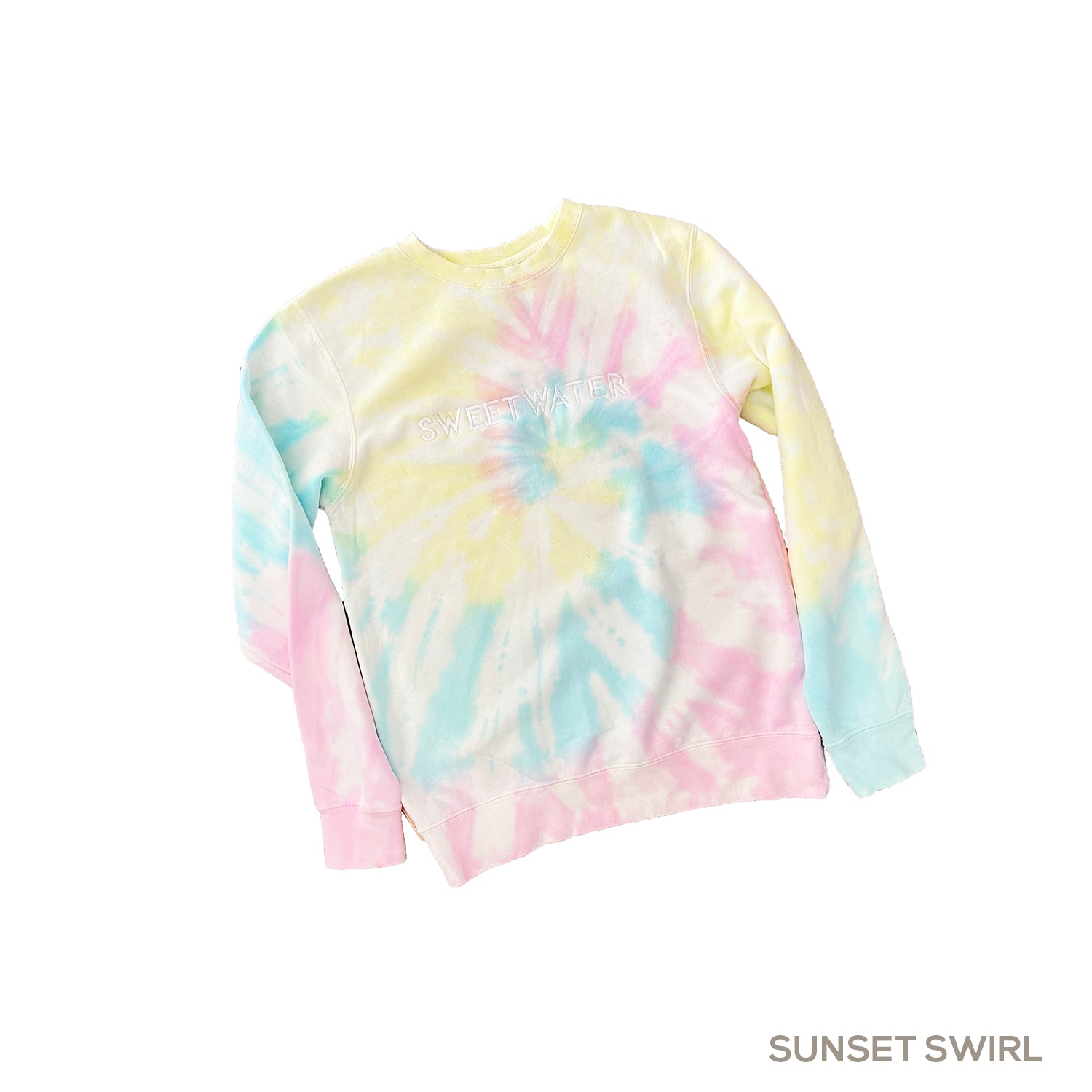 Tie dye sweatshirt with embroidery online