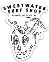 Skull Cocktail Sticker