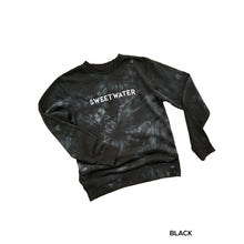 Load image into Gallery viewer, SW Embroidery Crew Tie Dye Sweatshirt